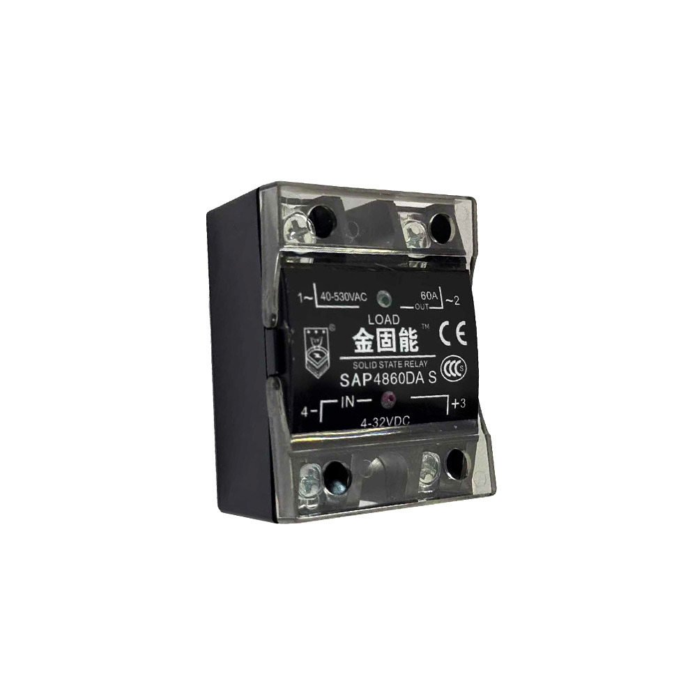 金固能 SAP4860DA 翻盖款 卧式 交流固态继电器